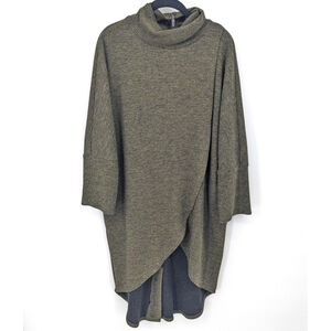 Joseph Ribkoff Tunic Sweater Womens 12 Longline Asymmetrical Contemporary Long